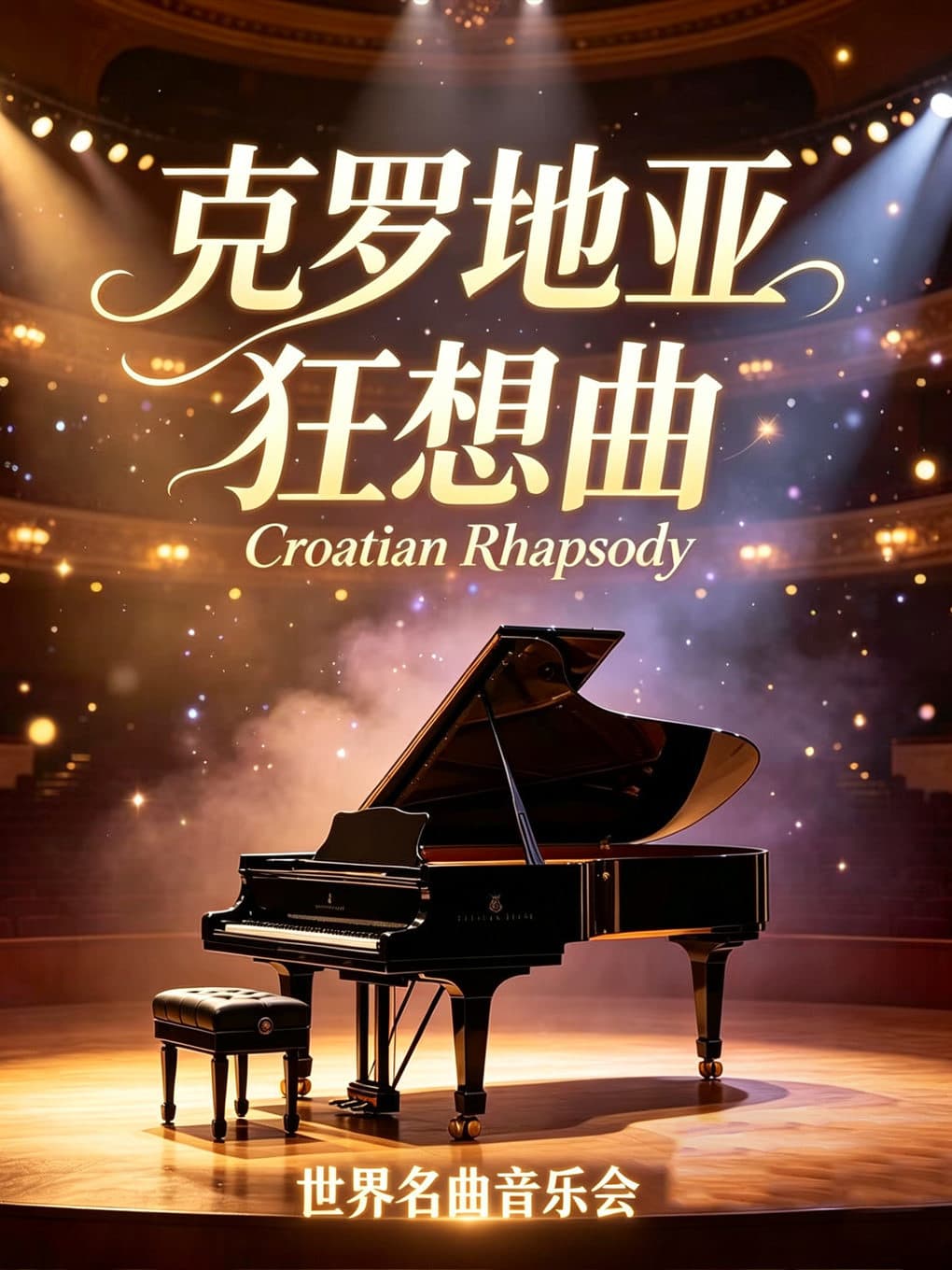 《克罗地亚狂想曲》《加勒比海盗》跨界世界名曲史诗音乐会