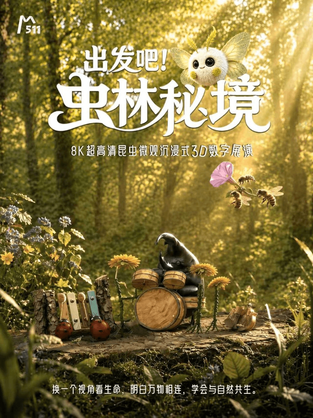 《出发吧！虫林秘境》8K超高清沉浸式体验——展映场
